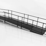 wheelchair ramp stage accessory